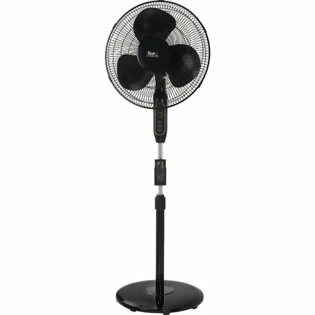 BEST COMFORT 16 In. 3-Speed 42 In. to 50 In. H. Oscillating Pedestal Fan with Remote Control FSD-40A